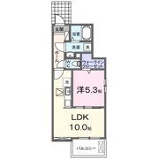アンソレイユの間取り画像