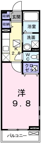 サン クレメントAの間取り画像