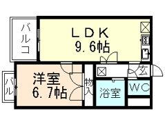 ヴァンヴェール柳町の間取り画像