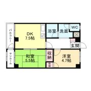 ビルトマンション西宮の間取り画像