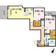 プロスター元山町の間取り画像