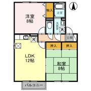 サザンヴィレッジ B棟の間取り画像