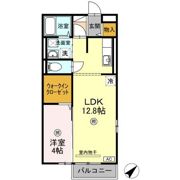 サウスグラースの間取り画像