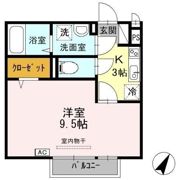 サニーフラットの間取り画像