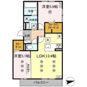 D-ROOM前田の間取り画像
