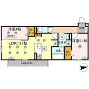 D-ROOM前田の間取り画像