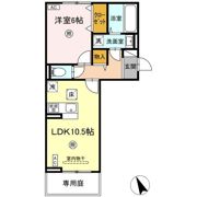 シエル原田の間取り画像