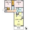 シエル原田の間取り画像