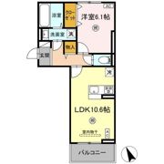 シエル原田の間取り画像