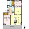セゾン箱崎宮前の間取り画像