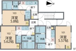 カインドネス蕨Ⅴの間取り画像