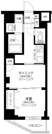日神デュオステージ東向島の間取り画像