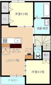風とみどりのカシェット 華 - HANAの間取り画像