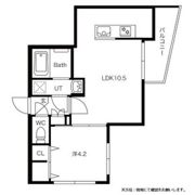 フォレスタ月寒東の間取り画像