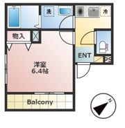 T-flat川越の間取り画像