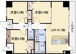 ノーブル徳川の間取り画像