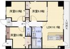 ノーブル徳川の間取り画像