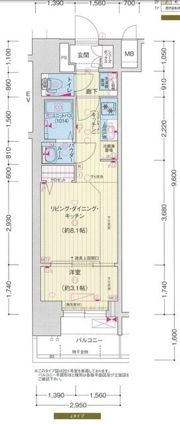 プレサンス ジェネ 上前津の間取り画像