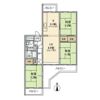 さつき住宅25号棟の間取り画像