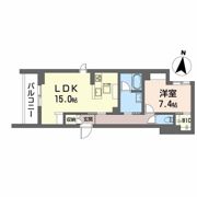 Alflat梅田町の間取り画像