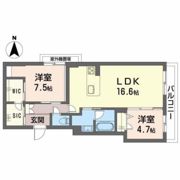 シャーメゾンDreamioの間取り画像