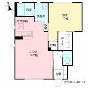 パーク神宮西の間取り画像