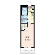 メイプルコートNの間取り画像
