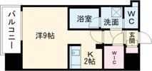 ヴィラエーデル名駅の間取り画像