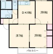 メゾン悠悠Bの間取り画像