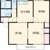 メゾン悠悠Bの間取り画像