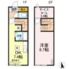 ハイツ藤の間取り画像