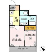 アクシィブⅦの間取り画像
