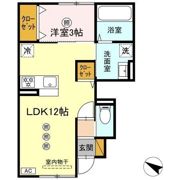 クレスト千波の間取り画像