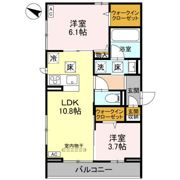 リーセント ビオラの間取り画像