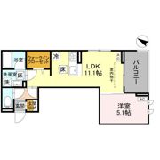 リーセント ビオラの間取り画像