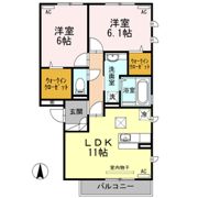 アルページュ大森 D棟の間取り画像