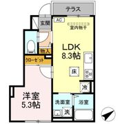 D'Tribute西谷の間取り画像