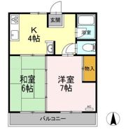 コーポすずき A棟の間取り画像