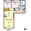D-ROOM中原東の間取り画像