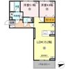 D-ROOM中原東の間取り画像