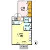シャトレ夢咲の間取り画像