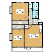 ミノワージュB棟の間取り画像