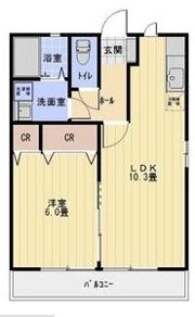 アブニールAの間取り画像