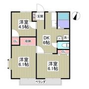 サンシャインAの間取り画像
