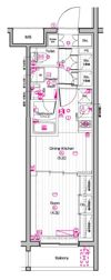 THE PREMIUM CUBE G 東中野の間取り画像