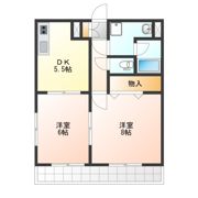 キャッスルローゼの間取り画像