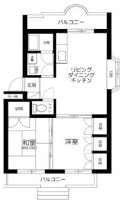 ハイグレード小手指の間取り画像