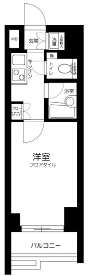 ルーブル練馬弐番館の間取り画像