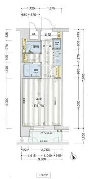 プレサンス京大東の間取り画像