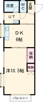 TOYOUKEハイツの間取り画像